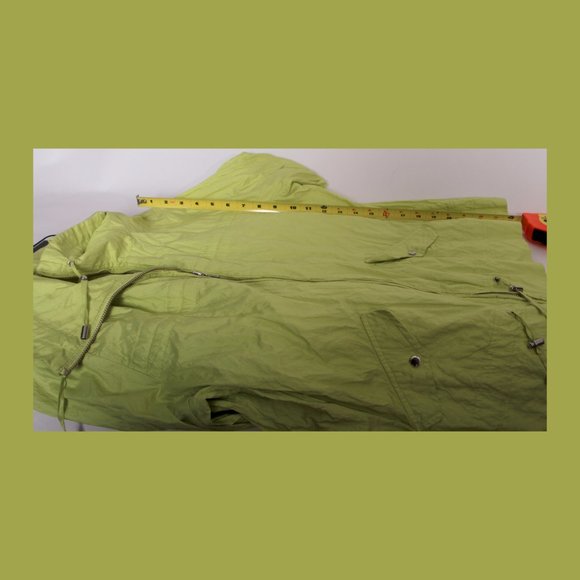 Zenergy by Chico’s Lightweight Lime Green Utility Zip Jacket – Size 2 (12) - Picture 10 of 13